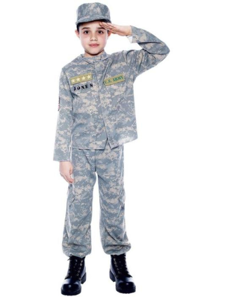 Карнавальный костюм офицера армии США детский