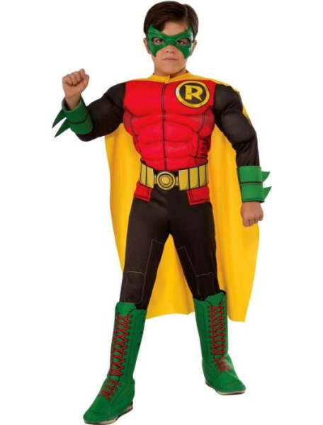 Карнавальный костюм Робин 3 D с мускулами детский