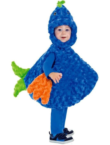 Карнавальный Костюм Синяя рыбка для детей