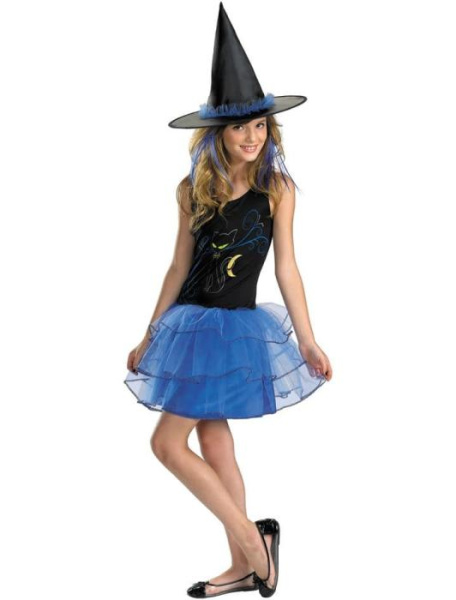 Карнавальный костюм злой колдуньи подростковый