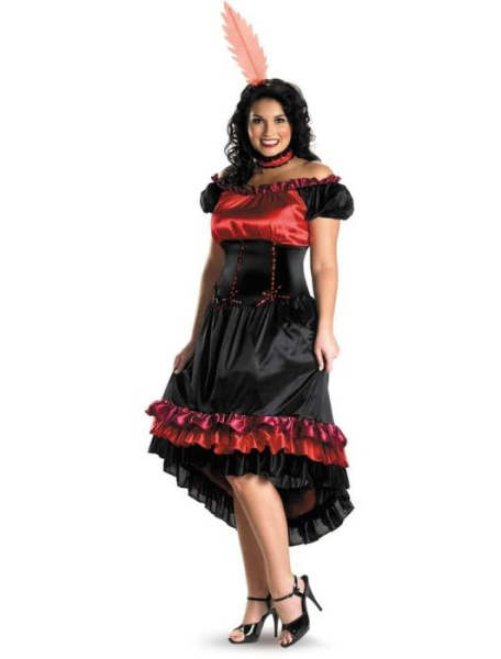 Карнавальный костюм Танцовщица Кан Кана взрослый