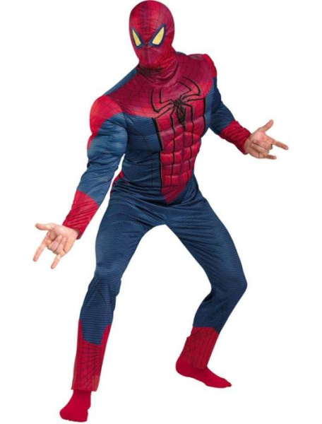 Карнавальный костюм человек паук 4 с мышцами