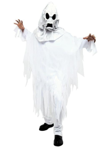 Карнавальный костюм привидения в белом