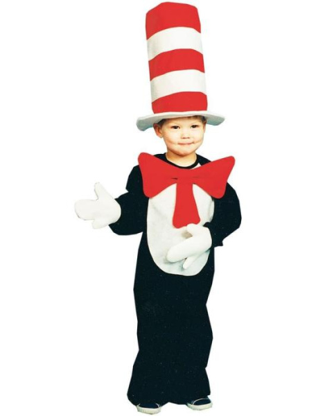 Карнавальный костюм Кот в шляпе для малышей