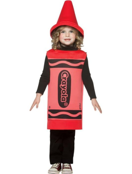 Костюм красный карандаш Crayola детский