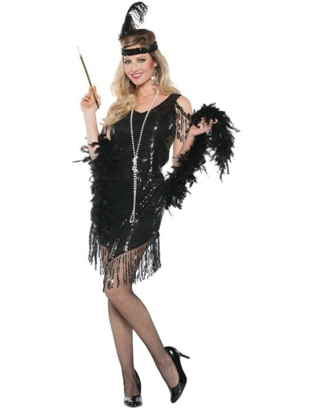 Карнавальный костюм Девушка Гэтсби взрослый
