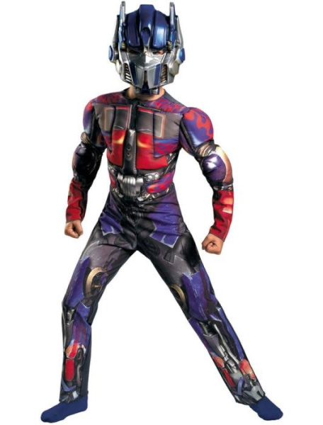 Карнавальный костюм Оптимуса с мускулами детский