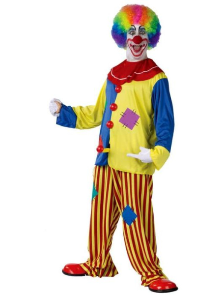 Карнавальный костюм клоуна классический