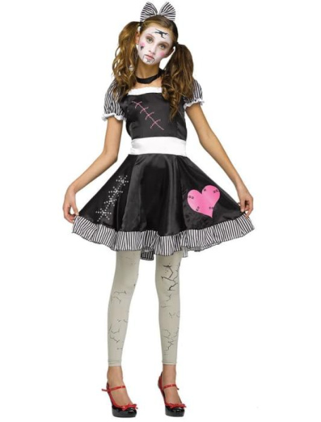 Костюм Поломанная кукла подрастковый