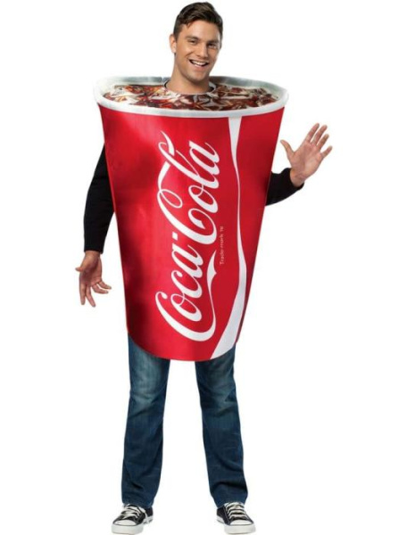 Карнавальный костюм стакан Кока-кола