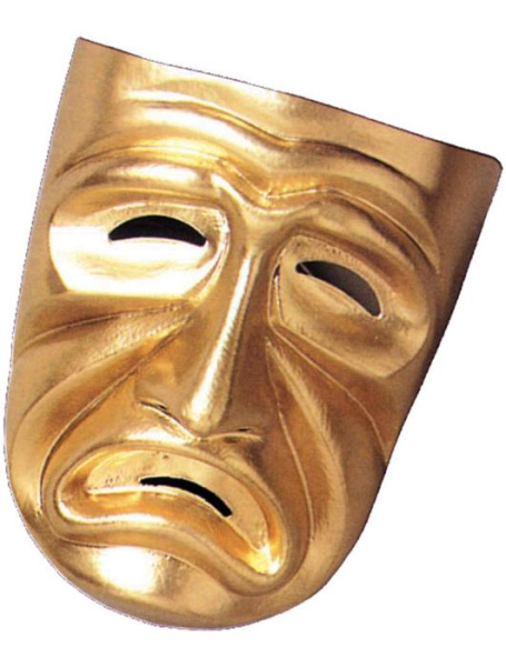 Золотистая маска Трагедия