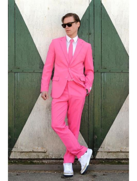 Костюм Мистера розовый