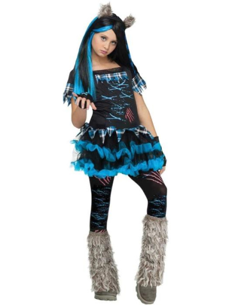 Костюм Злая волчица детский