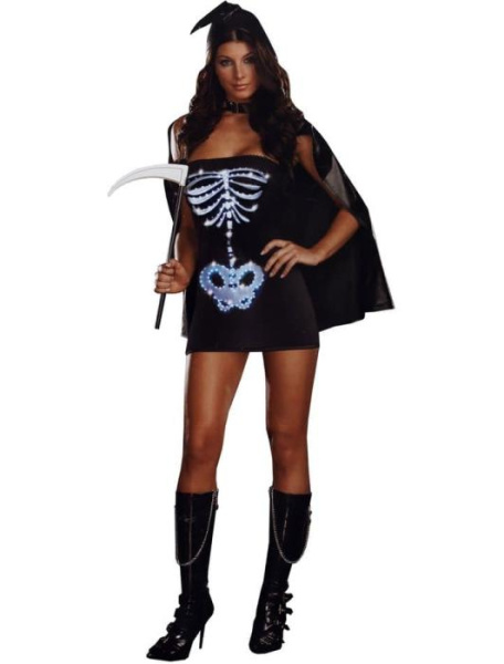 Карнавальный костюм Симпатичный скелет взрослый