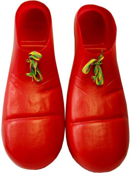 Туфли Клоуна жёлтые