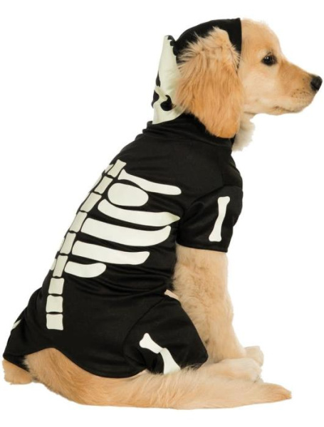 Карнавальный костюм дли питомца Скелет