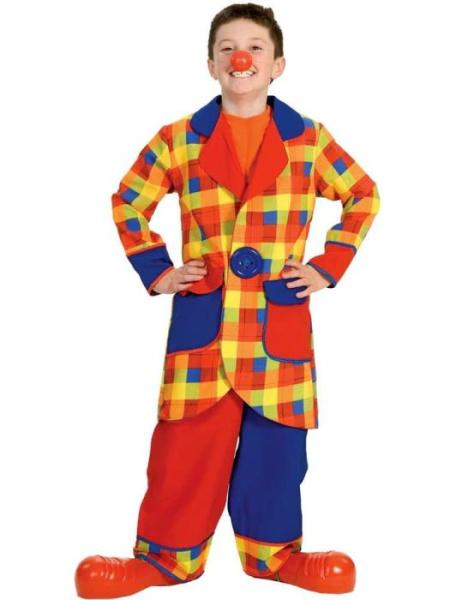 Карнавальный костюм стильного Клоуна детский