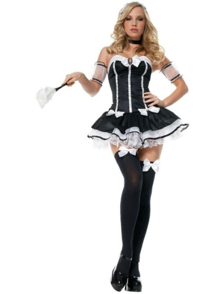 Карнавальный костюм Сексуальная горничная взрослый