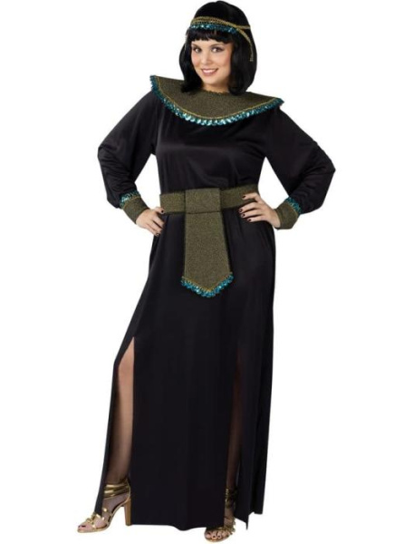 Костюм Клеопатра большойй чёрный/золотой