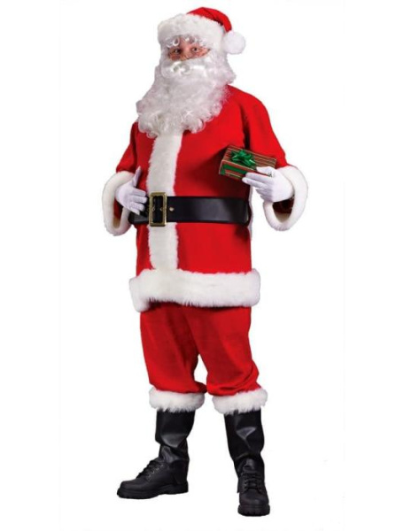 Карнавальный костюм Санта Клаус эконом