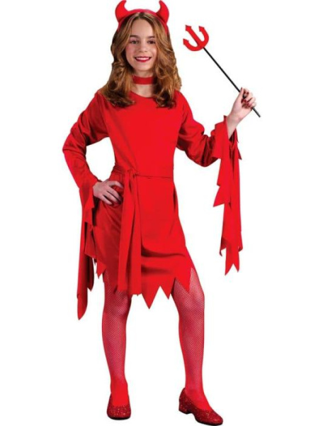 Карнавальный костюм яркого чертенка детский