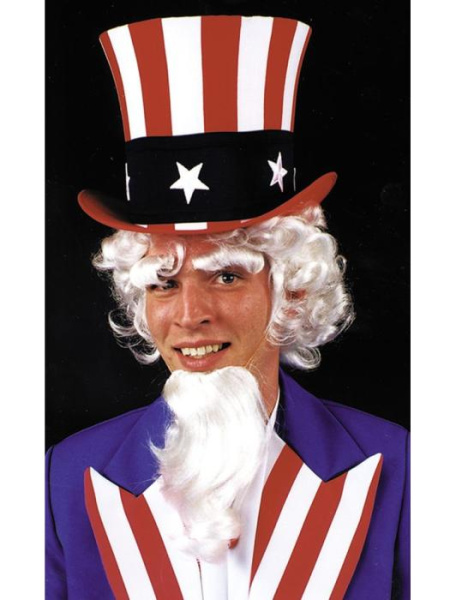 Парик, борода и брови дяди Сэма