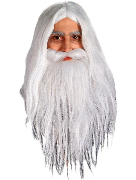Парик и борода Гэндальфа "Властелин колец"
