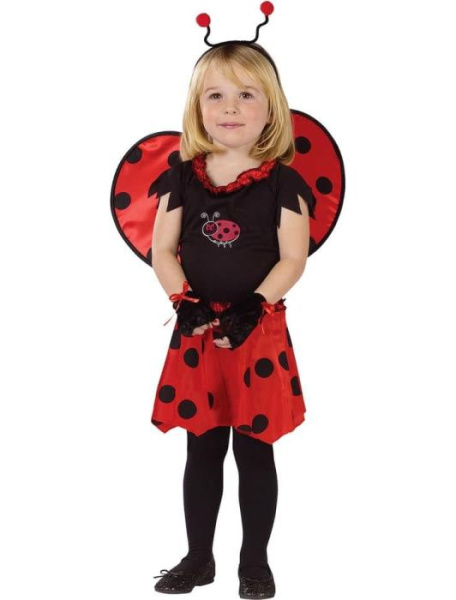 Карнавальный костюм красивой Божьей коровки для малышей