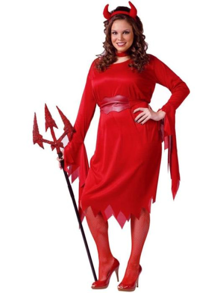 Карнавальный костюм Красная дьяволица большой