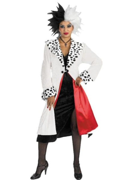 Карнавальный костюм Круэлла де Виль взрослый