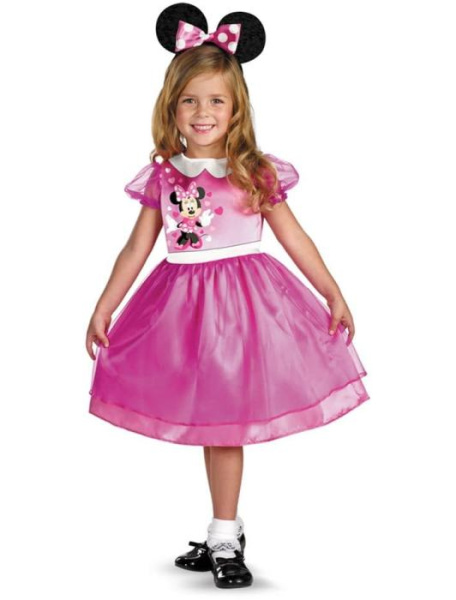 Карнавальный костюм Микки Маус розовый для малышей
