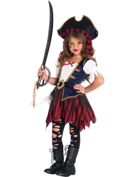 Карнавальный костюм Карибская пиратка детский