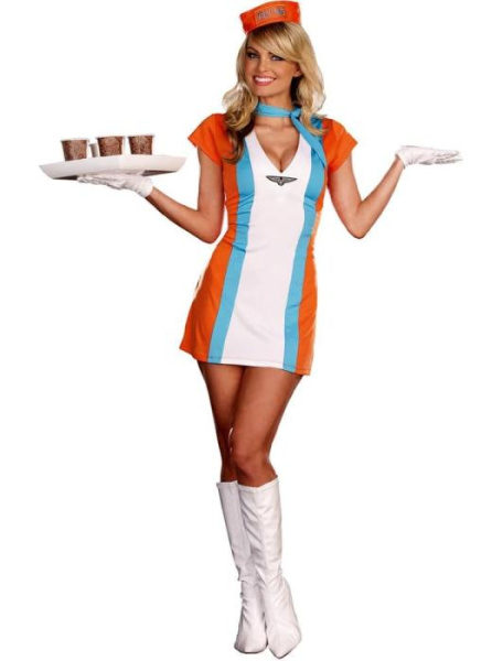 Карнавальный костюм Весёлая стюардесса взрослый