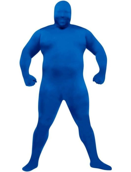 Карнавальный Синяя кожа костюм большой