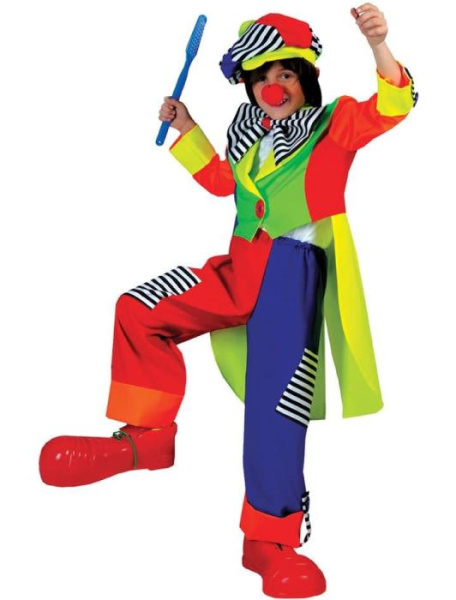 Карнавальный костюм замечательного клоуна детский