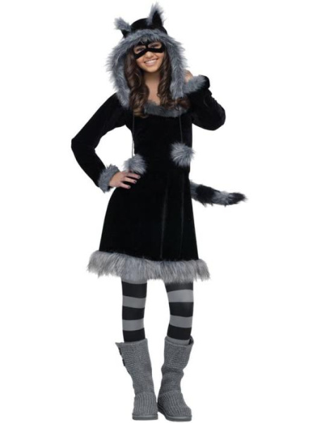Карнавальный костюм милого енота подростковый