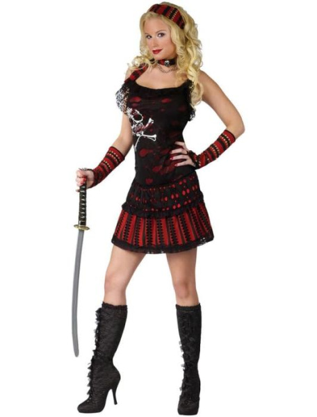 Карнавальный костюм Гламурная пиратка взрослый