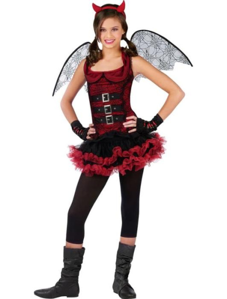 Костюм Ночная Дьяволица подрастковый