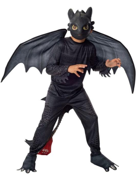 Карнавальный костюм дракона Беззубика детский