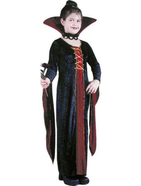 Карнавальный костюм готической волшебницы детский
