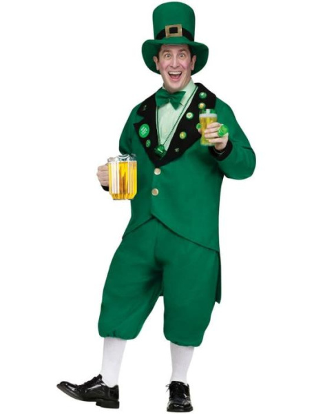 Костюм Святой Лепрекон взрослый