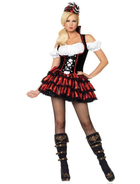 Карнавальный костюм Соблазнительная пиратка взрослый
