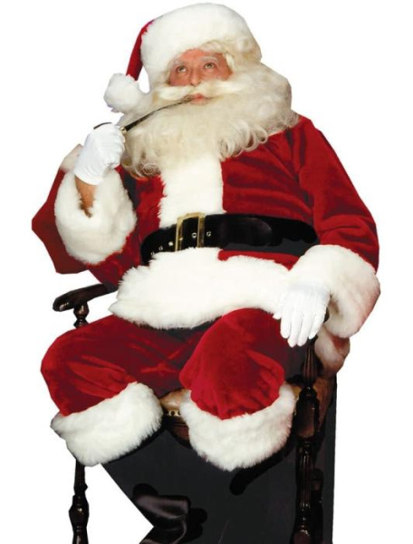 Карнавальный костюм вольяжного Санта Клауса