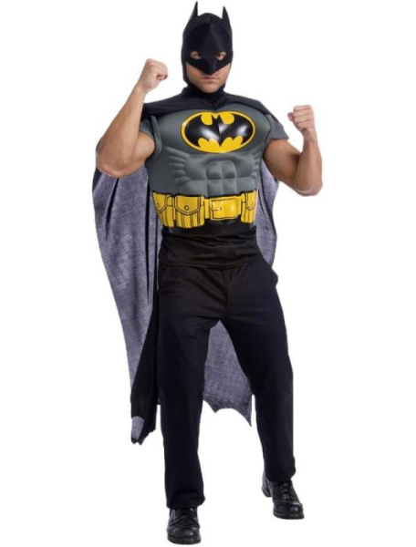 Костюм Бэтмен с мускулами взрослый