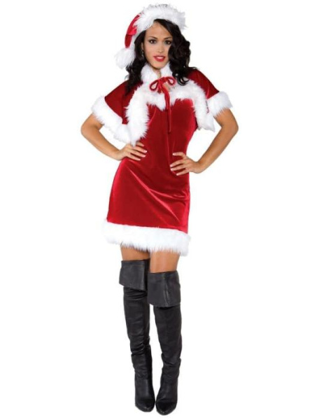 Новогодний Карнавальный костюм Санта Клаус большой