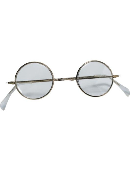 Очки Санта Клауса круглые