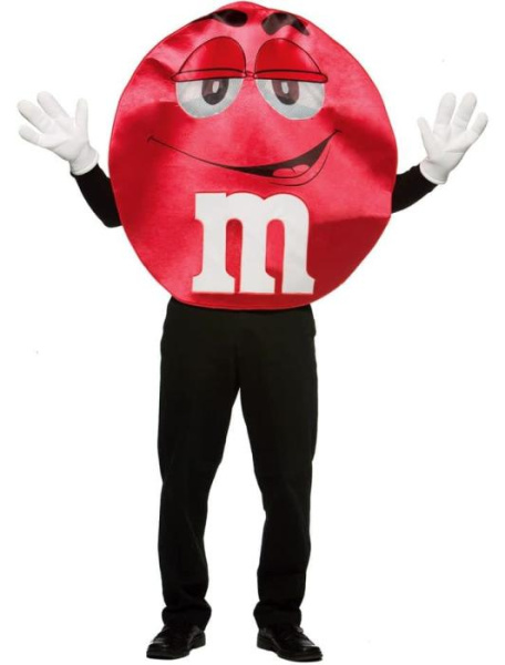 Карнавальный костюм М&M's красный