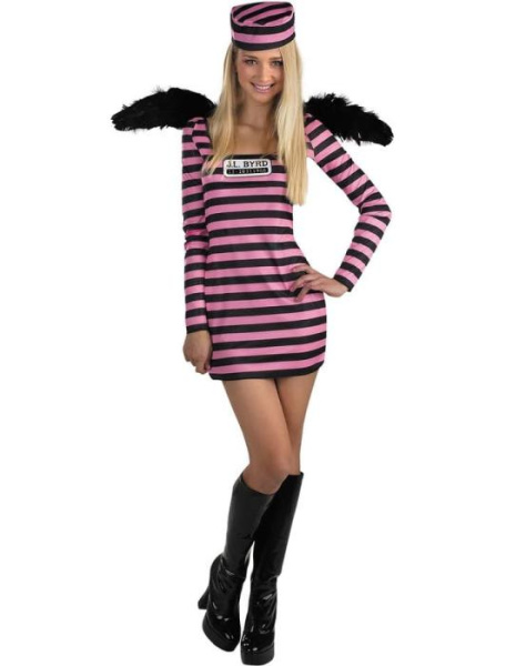 Карнавальный костюм юнной преступницы