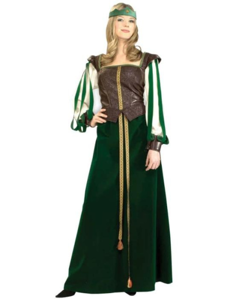 Карнавальный костюм Дева Мариан "Робин Гуд" взрослый