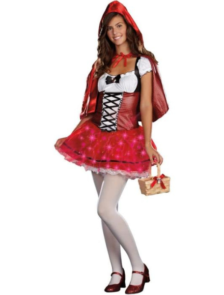 Карнавальный костюм Красной шапочки подростковый